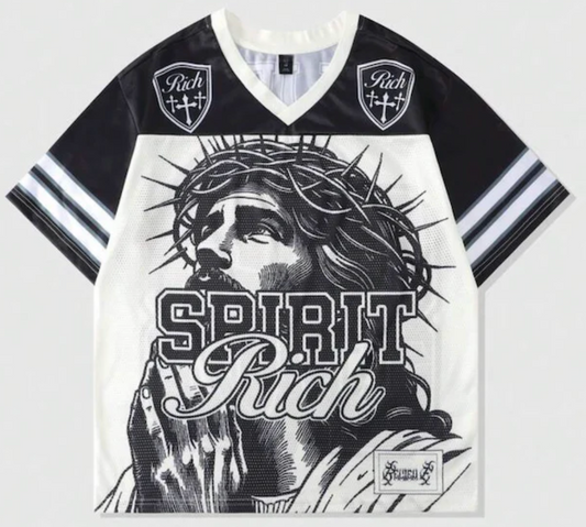 Jesus Jersey - Black & White Edition