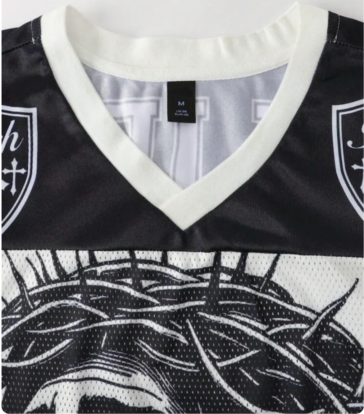Jesus Jersey - Black & White Edition