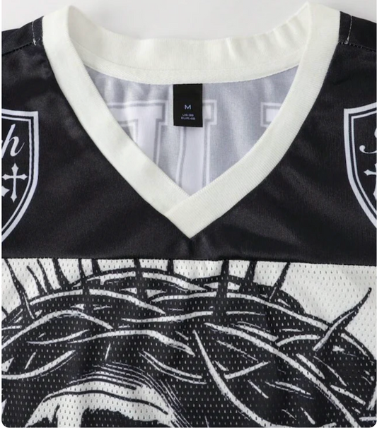 Jesus Jersey - Black & White Edition