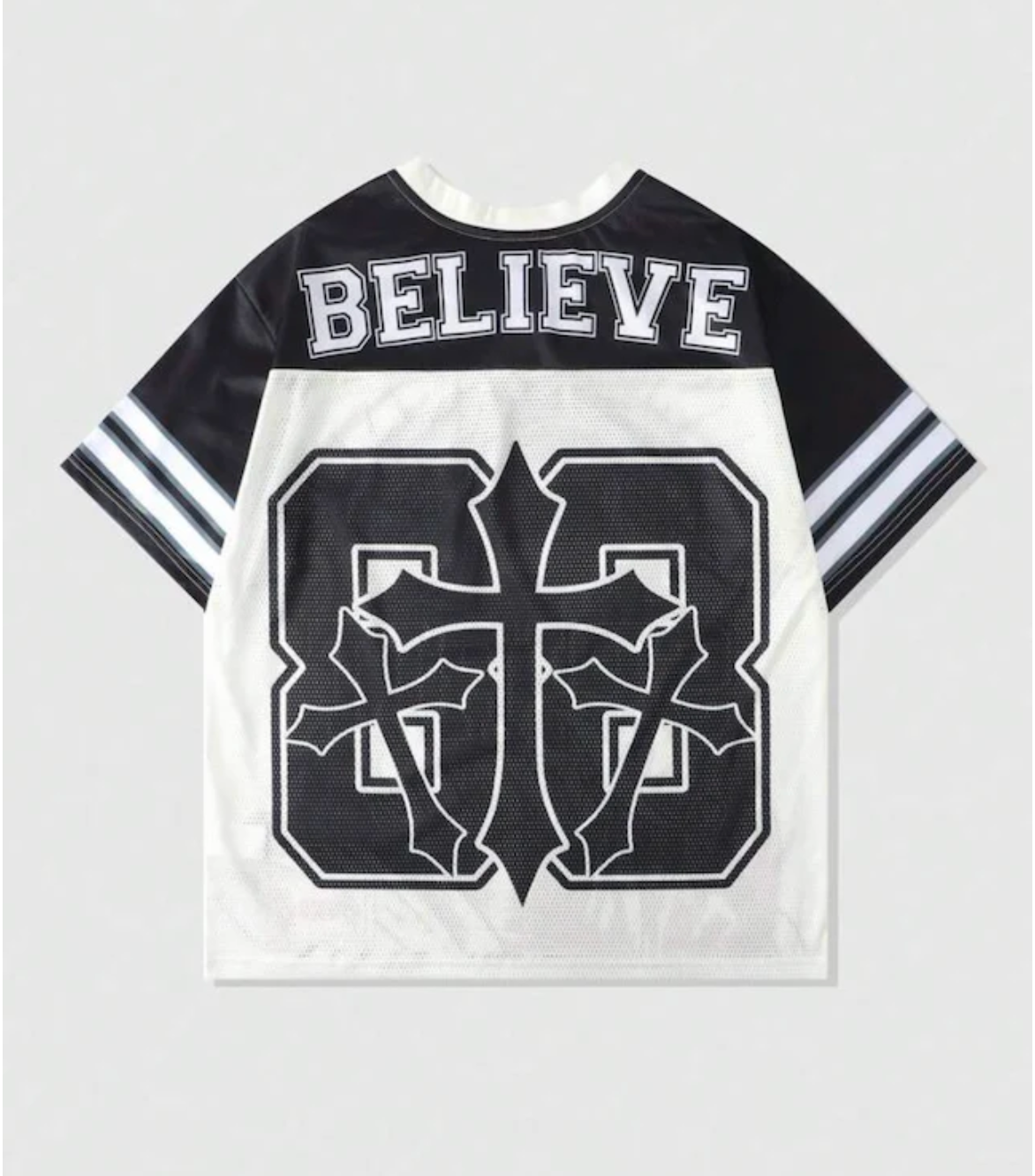 Jesus Jersey - Black & White Edition